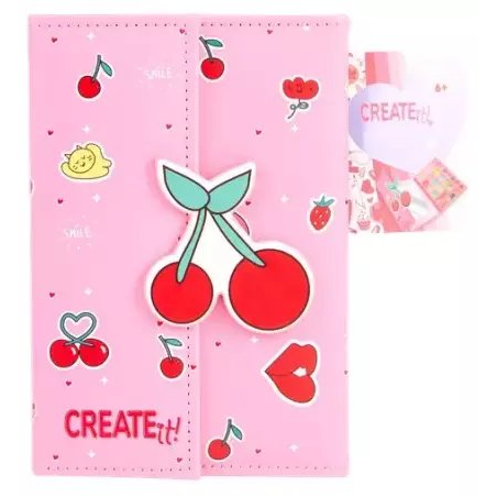 Create it Sminkkönyv Cseresznyés, Mágneses Zárral