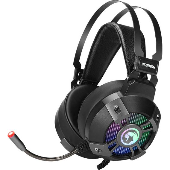 Căști de gaming Marvo HG9015G 7.1, negre, cu conexiune USB