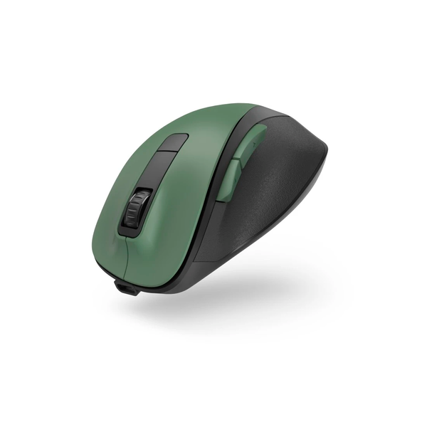 Мишка Hama Wireless Optical, 6 бутона Mw-500 Recharge, Ергономична, Зелен