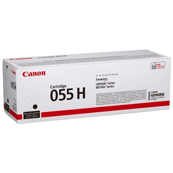 Canon 055H tonerpatron 1 stk Original Sort