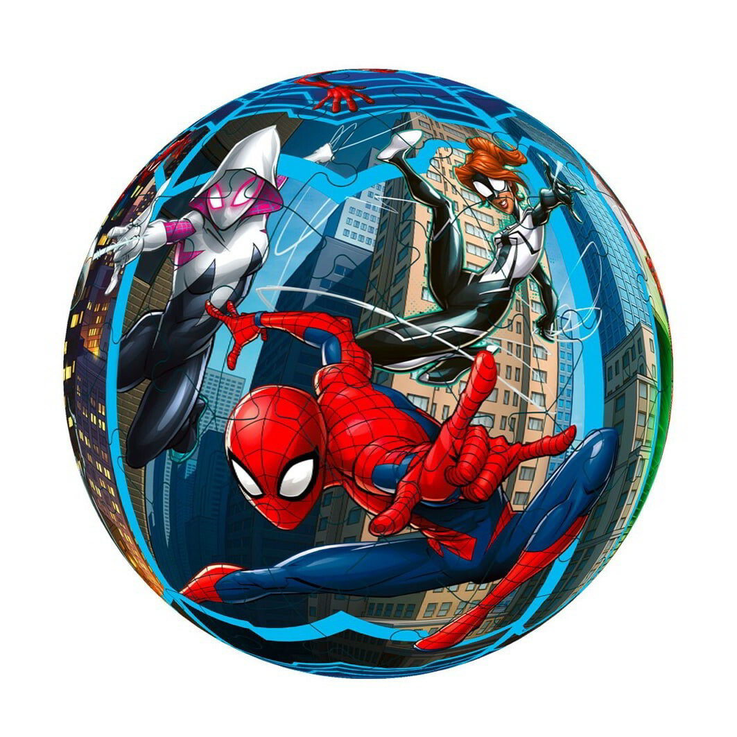 Ravensburger 3D Puzzle-Ball Pókember - 72 darabos 3D puzzle (11563)