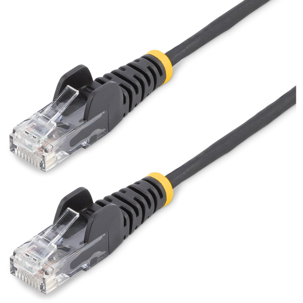 StarTech.com N6PAT15MBKS netværkskabel Sort 15 m Cat6 U/UTP (UTP)