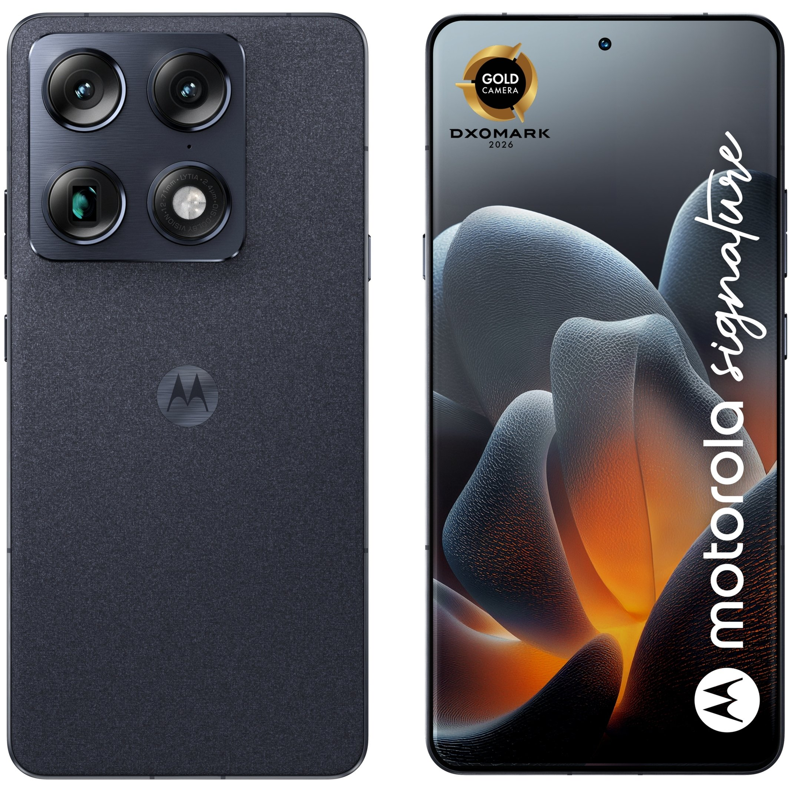 Smartfón Motorola Signature 16 GB / 512 GB 5G sivý