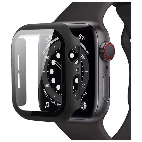 Carcasa protectie, Tech-Protect, Pentru Apple Watch, 44 mm, Negru
