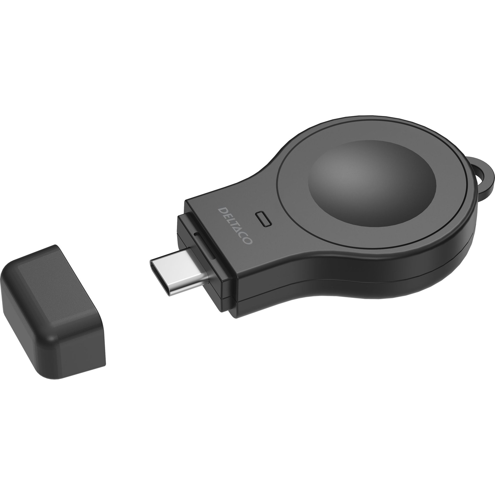 Deltaco USB-C Apple Watch Töltő - Fekete (AWC-102)