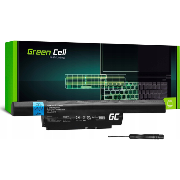 Green Cell Notebook akku GC-AC78 10.8 V 4400 mAh Acer