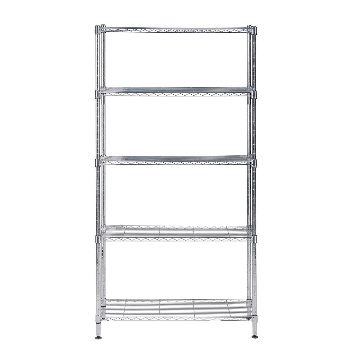 Alba fém polcrendszer 5 polccal 200x90x35cm (MOBI5M) (MOBI5M)