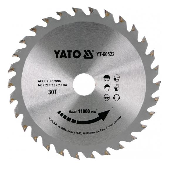 Körfűrész Yato YT-60633 190x16mm (YT-60633)