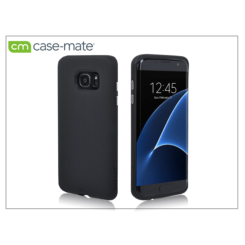 Case-Mate Tough Samsung G935F Galaxy S7 Edge hátlap - Fekete (CM034008)