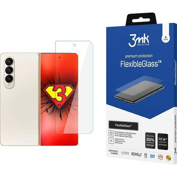 3mk FlexibleGlass hibrid üvegfólia 7H Samsung Galaxy Z Fold4 (Front)