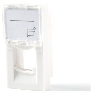 Lanview EURO OUTLET 45x22,5 - 1-PORT