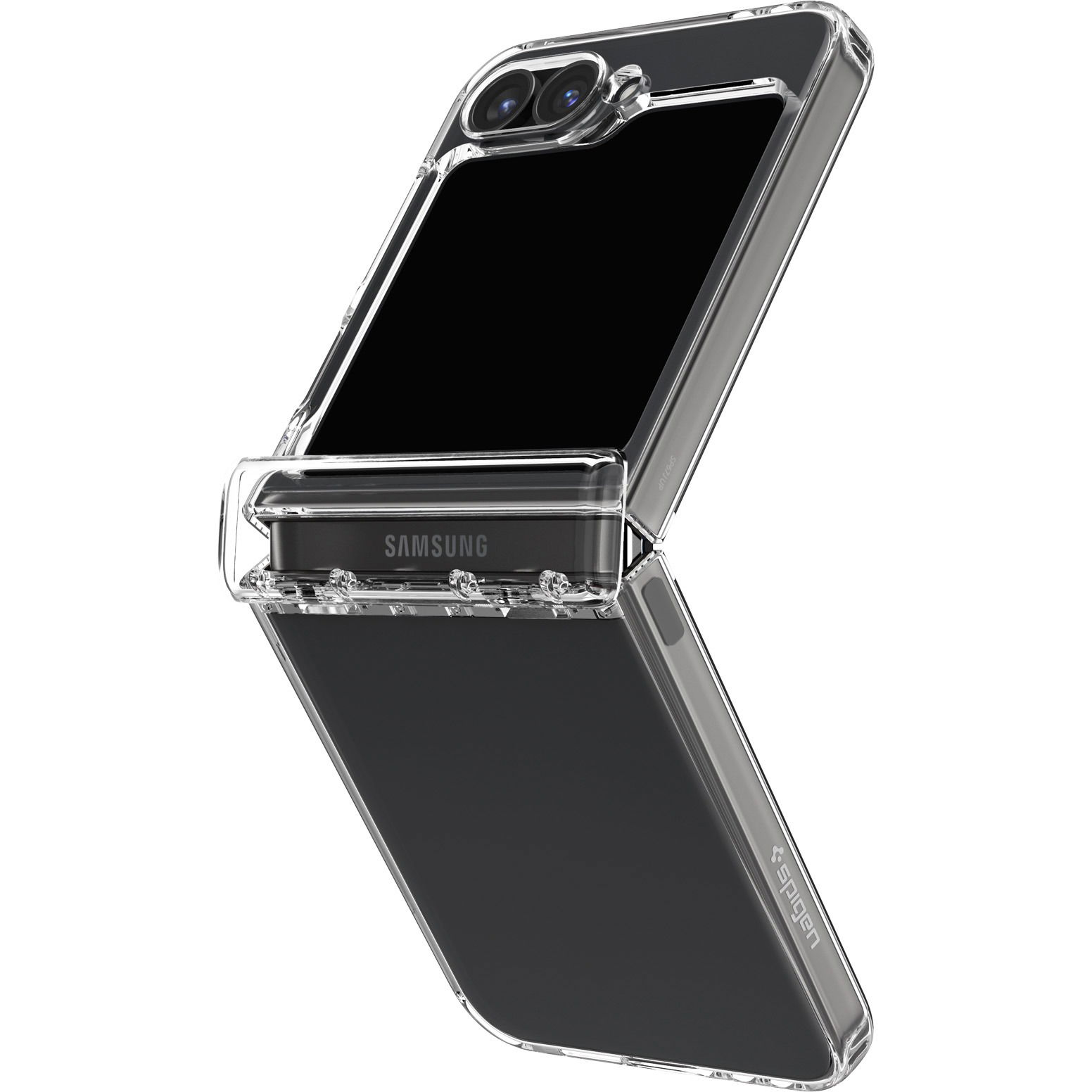 Spigen Ultra Hybrid Pro Crystal Clear Samsung Galaxy Z Flip6 tok (ACS07834)