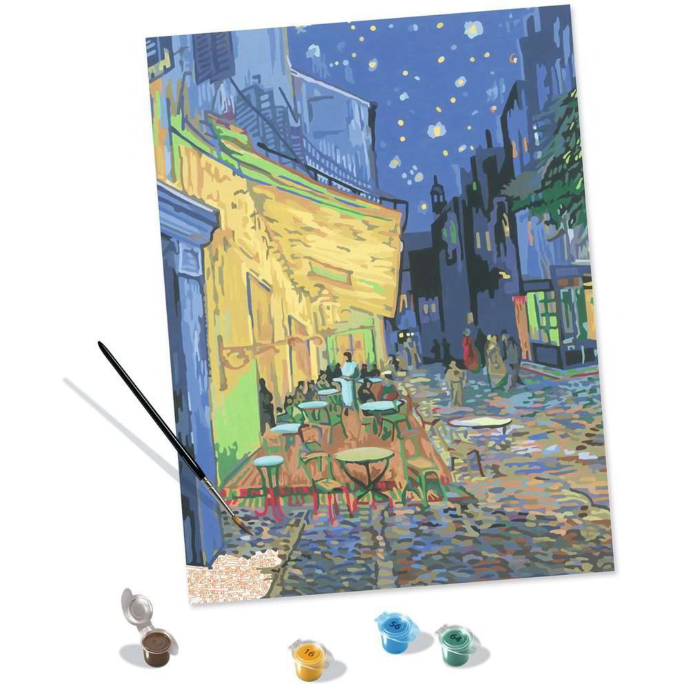 Ravensburger CreArt ART Collection Café Terrace at Night (Van Gogh) festőkészlet (23519)