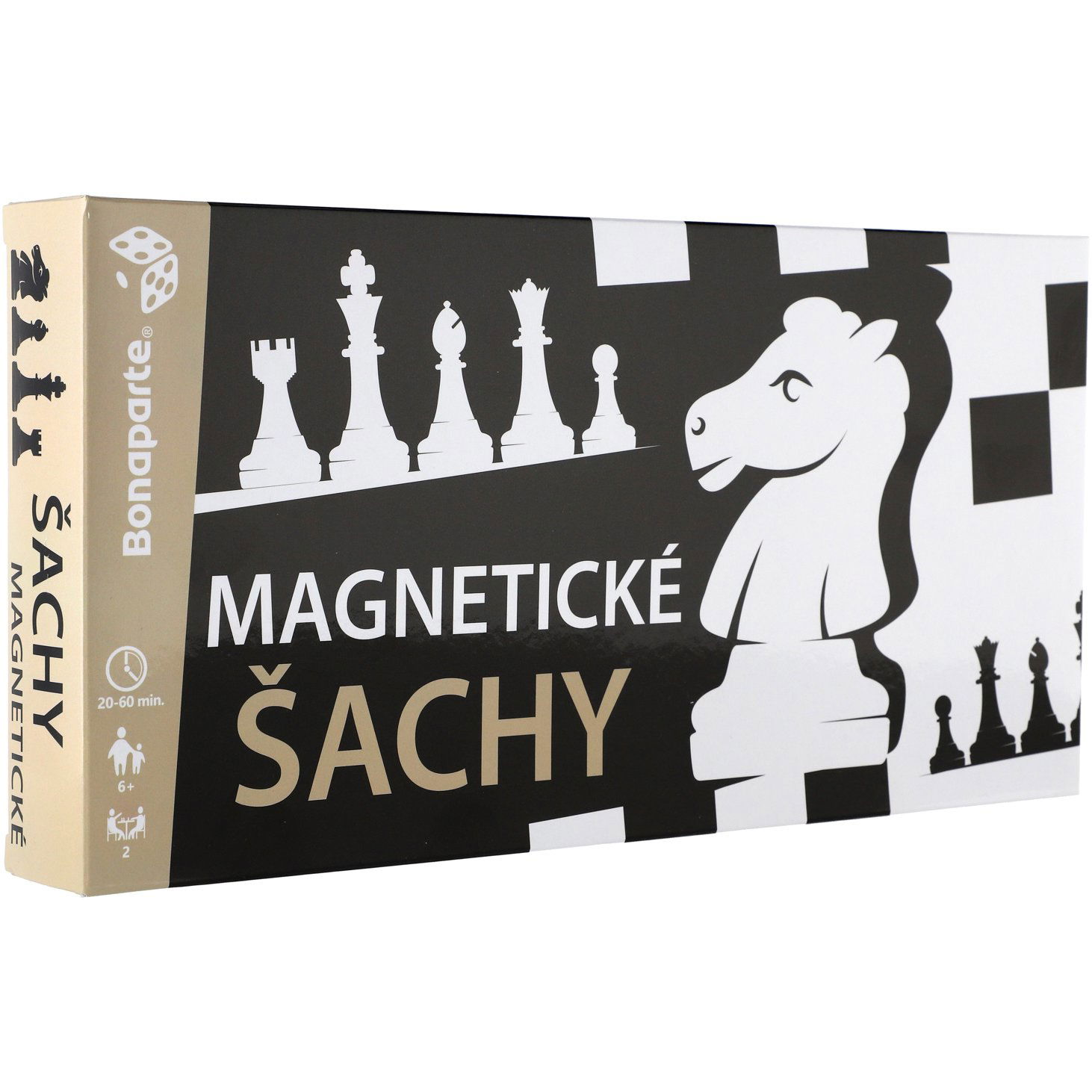 Bonaparte mágneses sakk 2 játékos, 6 éves kortól (8592190804305)