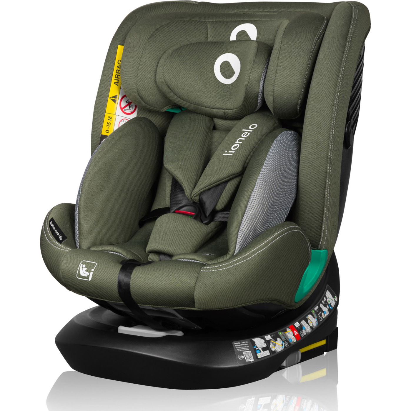 Lionelo Bastiaan One i-Size Green Olive (5903771707695)