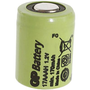 1/3 AAA akku NiMH 1,2V 170 mAh, Flat-Top, GP