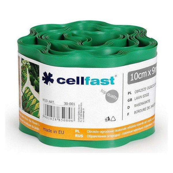 CELLFAST Kerti Szegély Zöld, 20cm x 9mb
