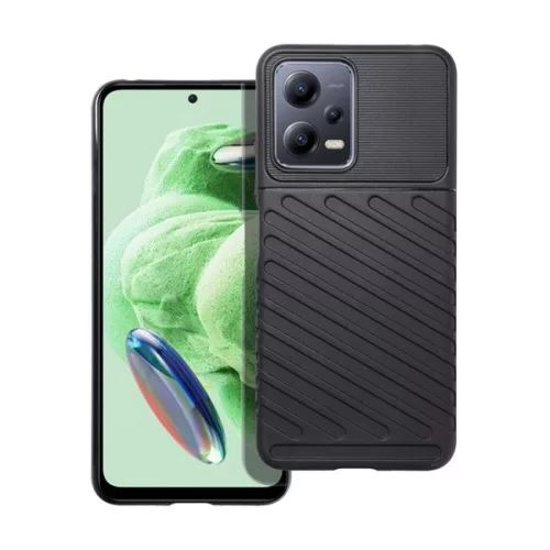 Forcell Thunder Xiaomi Redmi Note 12 5G tok fekete (91105) (91105)