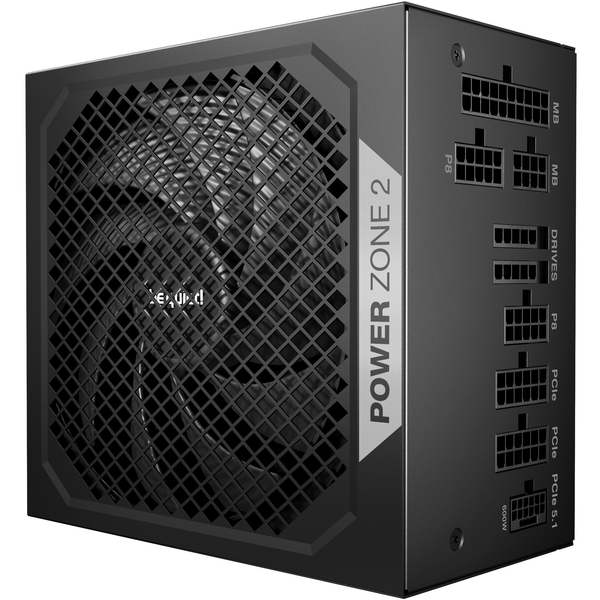be quiet! POWER ZONE 2 850W unidad de fuente de alimentación 20+4 pin ATX ATX Negro