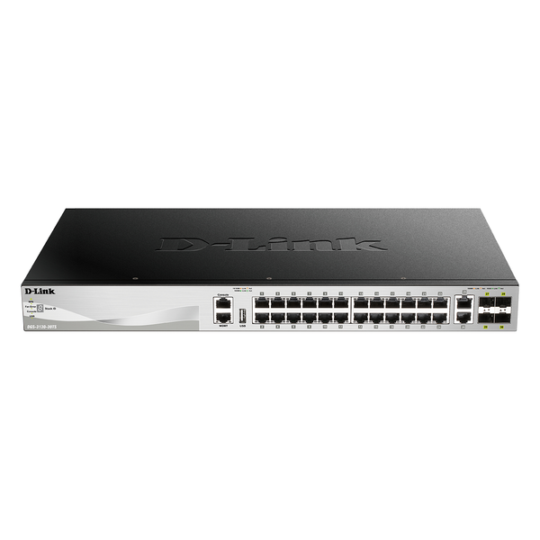 D-Link DGS-3130-30TS/E netwerk-switch Managed L3 Gigabit Ethernet (10/100/1000) Grijs
