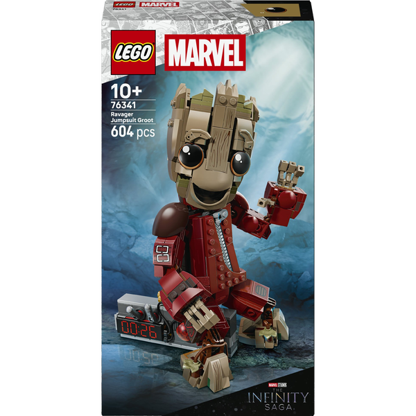 Stavebnice LEGO 76341 Marvel Super Heroes - Groot v obleku Ravagera