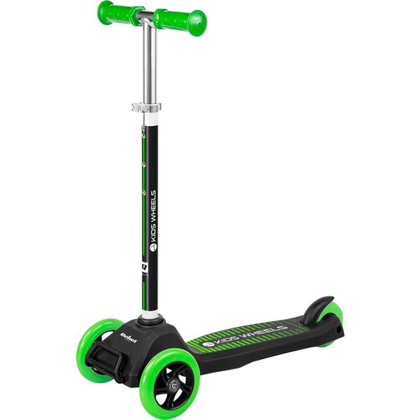 Rebel Kids Wheels Zöld Háromkerekű Robogó