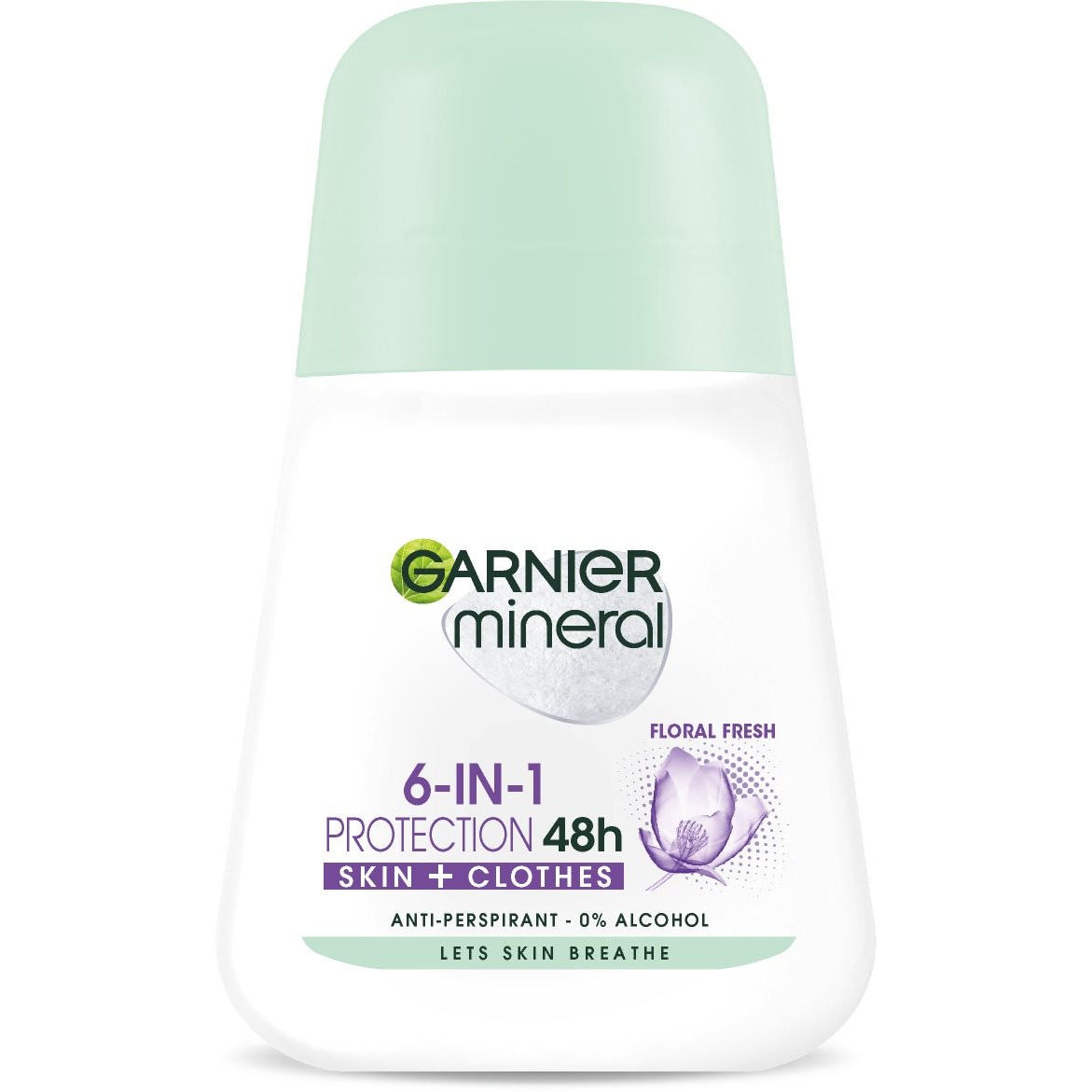 GARNIER Mineral Protection Floral 48H golyós izzadásgátló 50 ml (3600541518032)