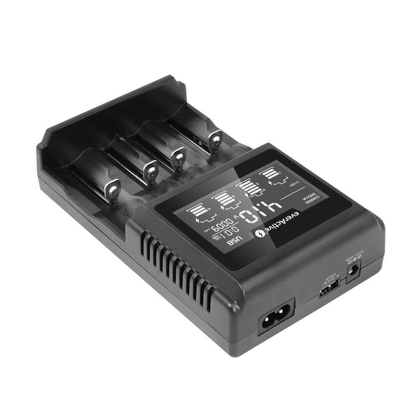 everActive UC-4000 AAA/AA Ni-MH/Li-ion/LiFePO4 Akkumulátor Töltő