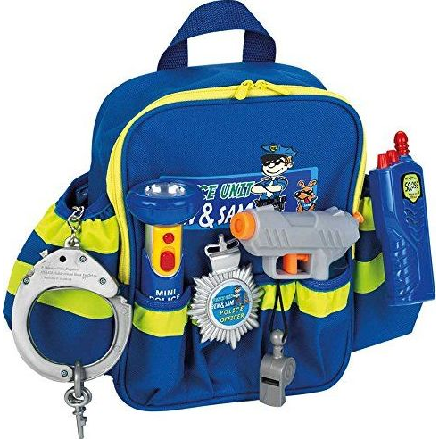 Klein Toys Ben & Sam rendőr hátizsák kiegészítőkkel (88024) (4009847088024)