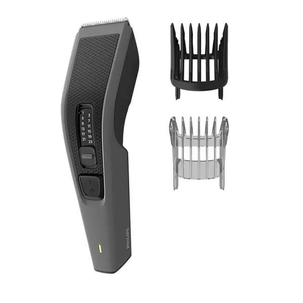 Philips HAIRCLIPPER Series 3000 HC3525/15 машина за подстригване на коса 13 степени Черно, Сиво