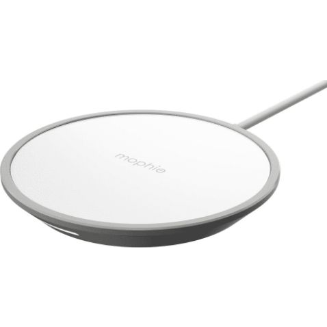 mophie Wireless charging pad with E.U. Plug Adapter Căști, Smartphone Alb AC Încărcare fără fir De interior