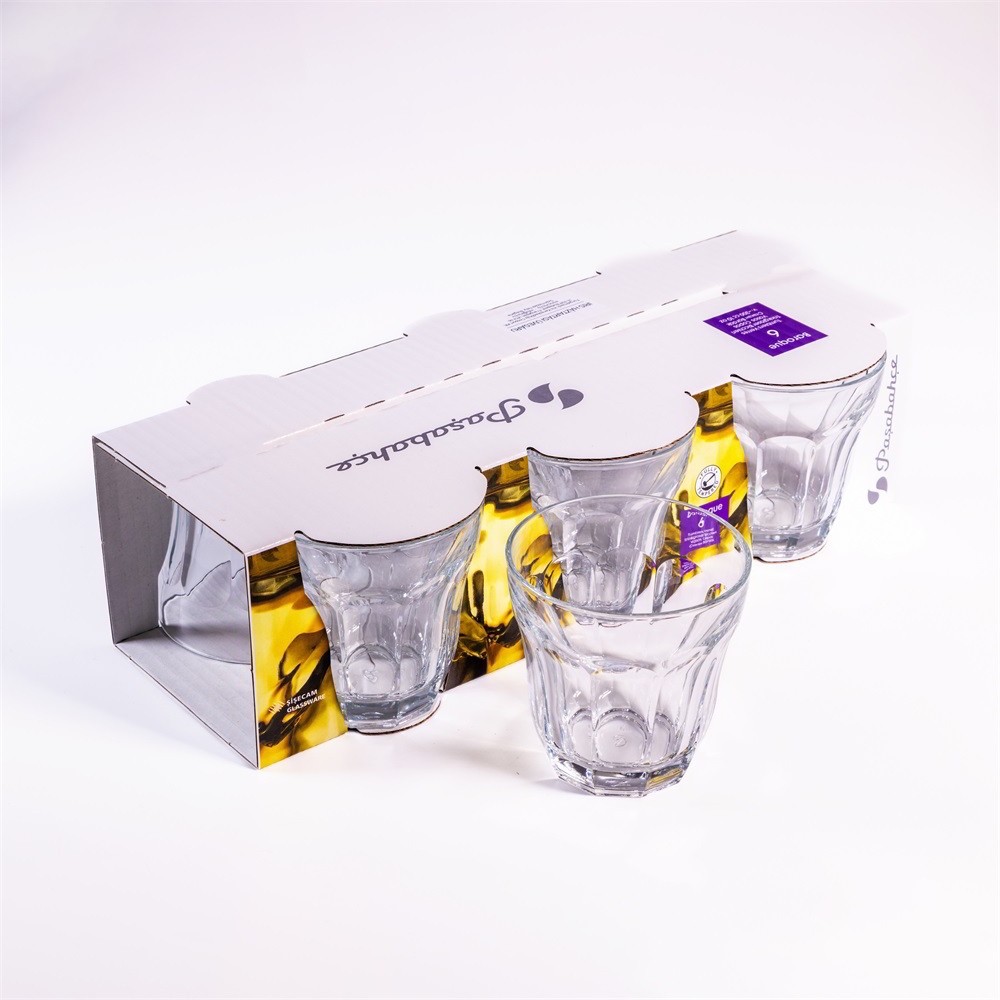 Pasabahce Baroque Water 300ml Vizes üveg pohár szett 6 darabos (111204)