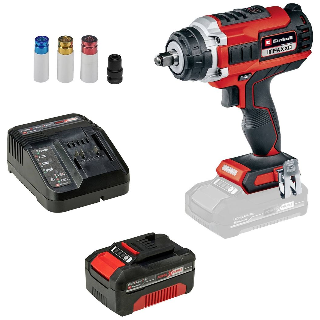 Einhell Power X-Change IMPAXXO 18/400 akkumulátoros ütvecsavarozó (4326441) (4326441)