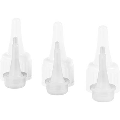 6 részes zárókupak/adagolócsúcs készlet, TOOLCRAFT VK102050w (VK102050w)