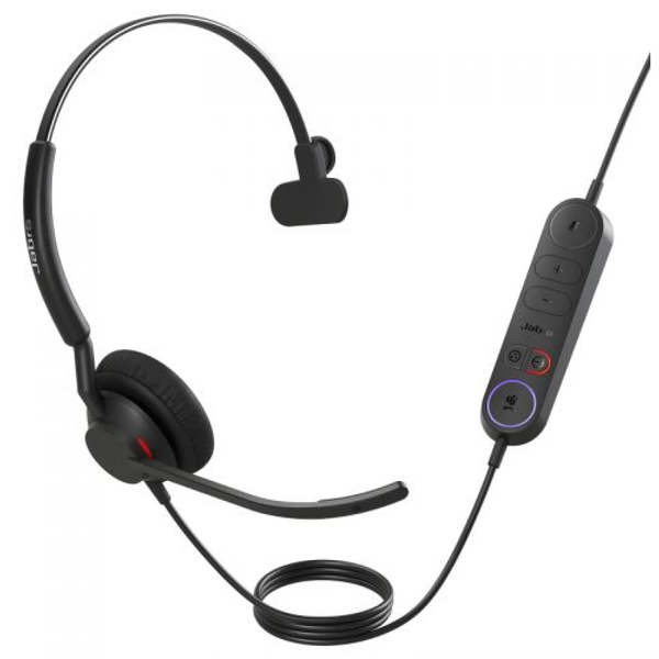 Jabra ENGAGE 40 Headset Bedraad Hoofdband Kantoor/callcenter USB Type-C / USB Type-A