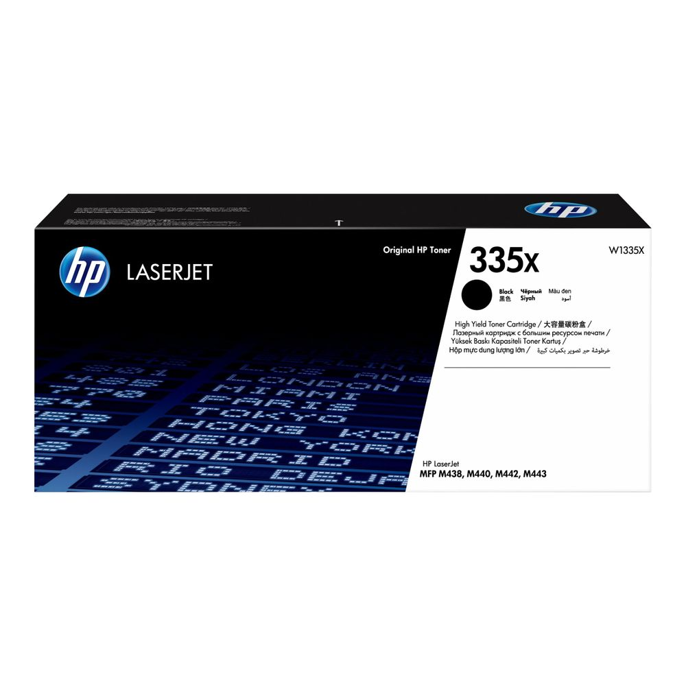 HP 335X - High Yield - black - original - LaserJet - toner cartridge (W1335X) (W1335X)