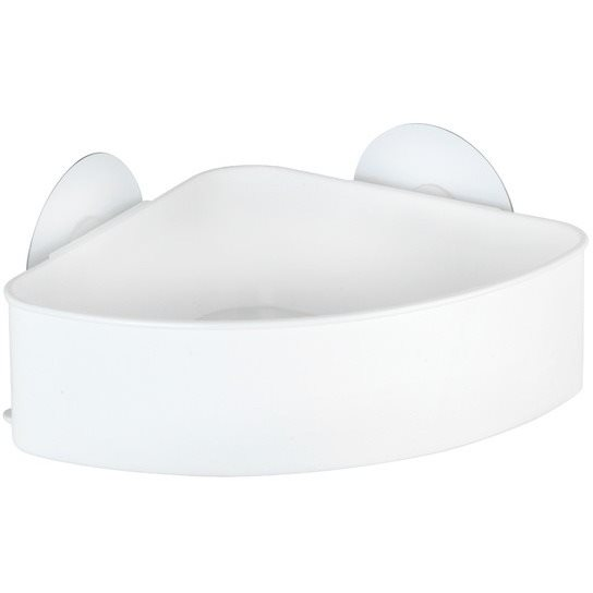 WENKO WITHOUT DRILL StaticLoc OSIMO - Corner shelf, white (z21825100)