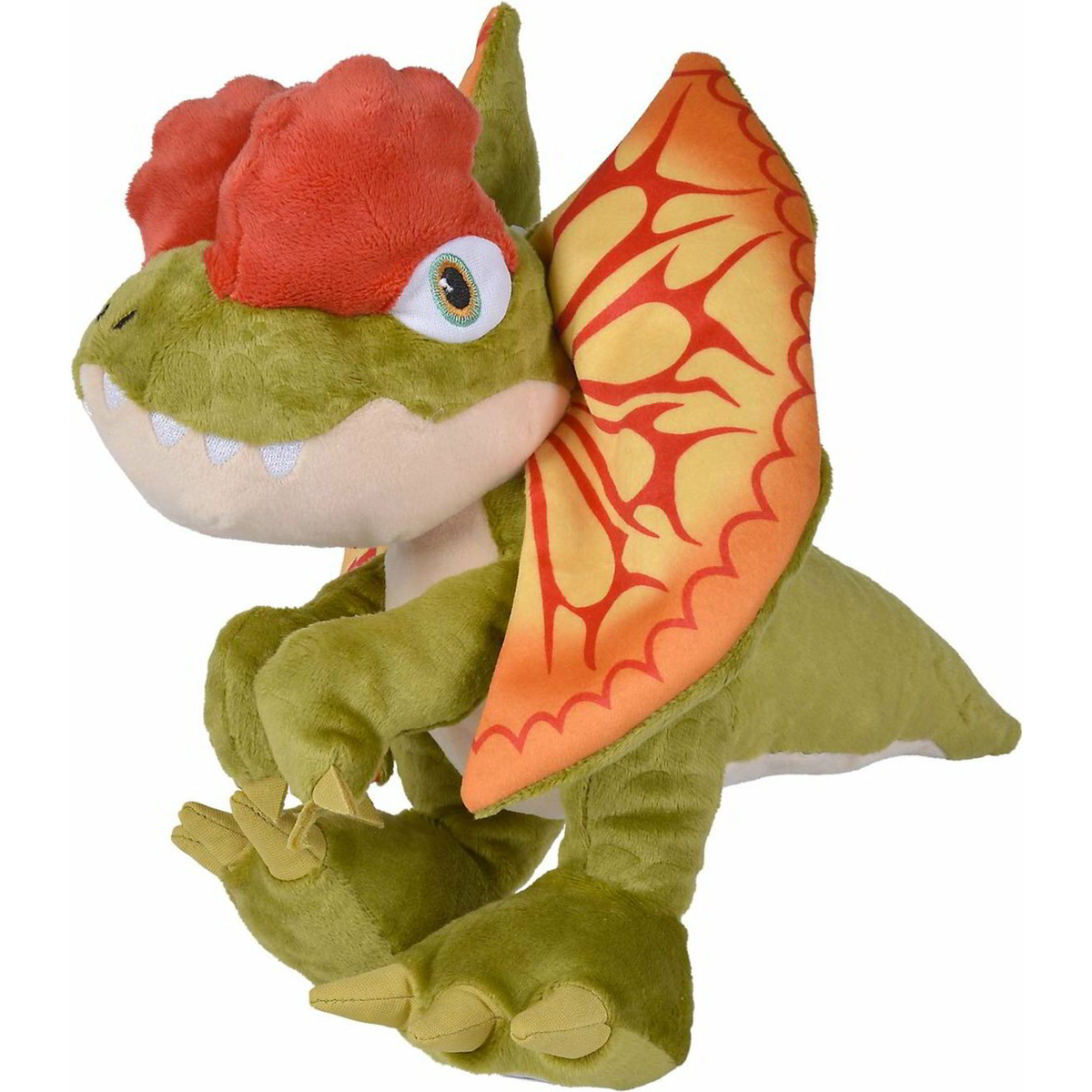 Mattel Jurassic World Dilophosaurus plüss figura - 25 cm (PDP2108015)