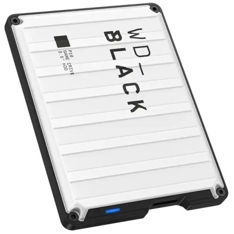 Външен твърд диск WD P10 Game 2 TB — WDBSYM0020BWT-WESN, черно-бял