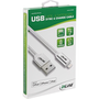 InLine 31411A mobiltelefon kábel Ezüst 1 M USB A Lightning