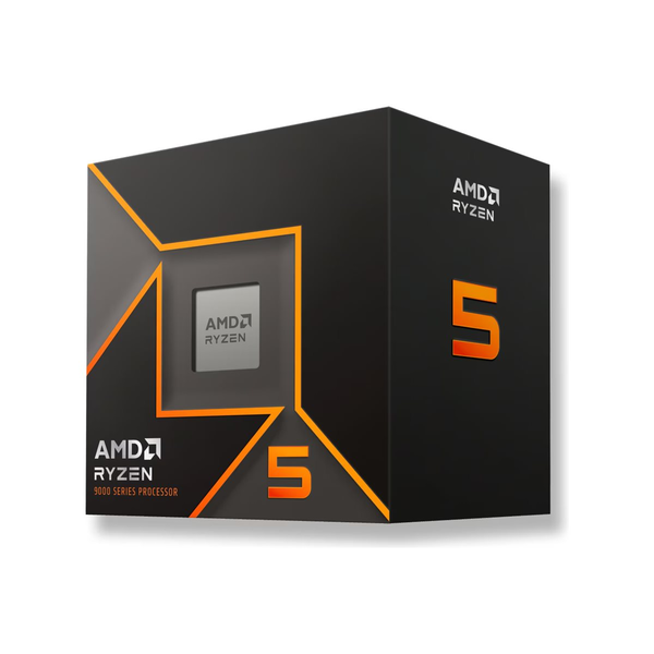 AMD 100-100000718BOX Ryzen 5 9600 Boxed, AM5, 6-Core HT, 3.8/ 5.2 Ghz, DDR5, 32MB, 65W