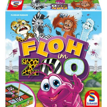 Schmidt Floh im Zoo Társasjáték 2-4 Játékos 5+ Év