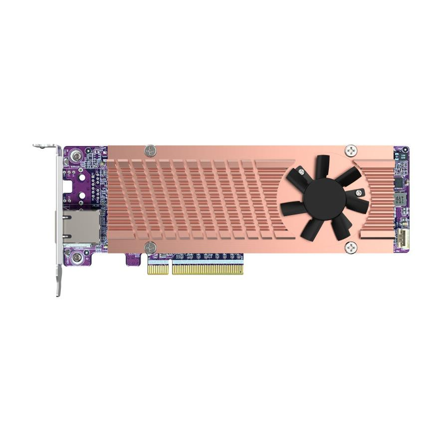 QNAP Card QM2 csatlakozókártya/illesztő Belső PCIe, RJ-45 (QM2-2P410G1T)
