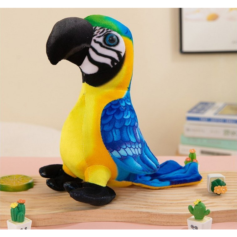 Plüss Papagáj - 20 cm (16850)