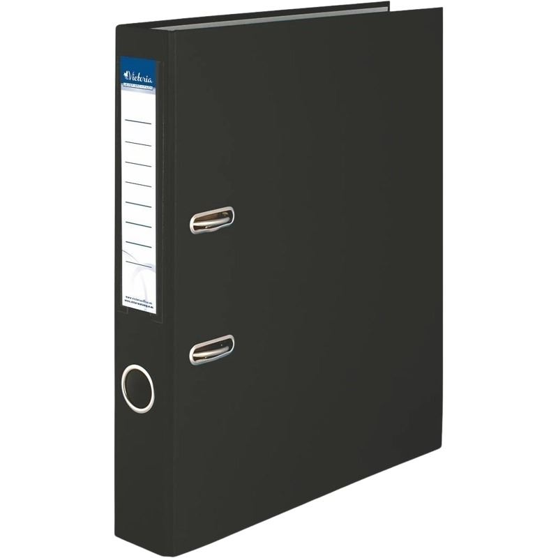 Victoria Basic iratrendező 50mm gerincvastagság, A4 fekete (IDI50FKN) (IDI50FKN)