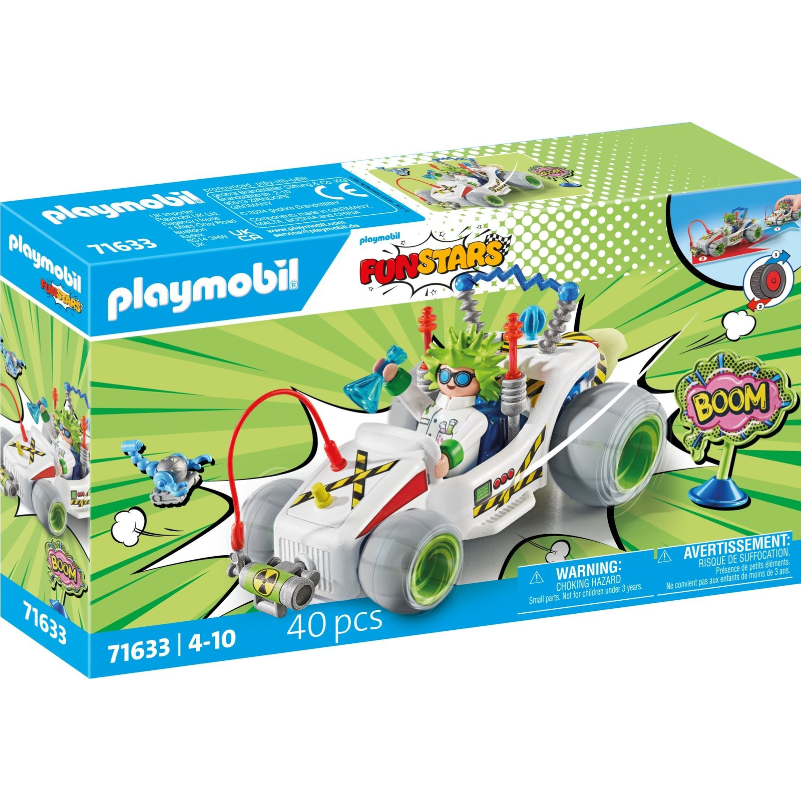 Playmobil 71633 FUNSTARS - Dühöngő professzor járgánnyal (71633)