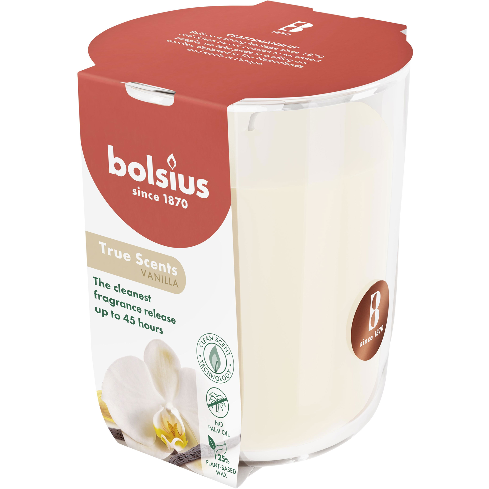 BOLSIUS Vanilla 45 óra (8717847190673)