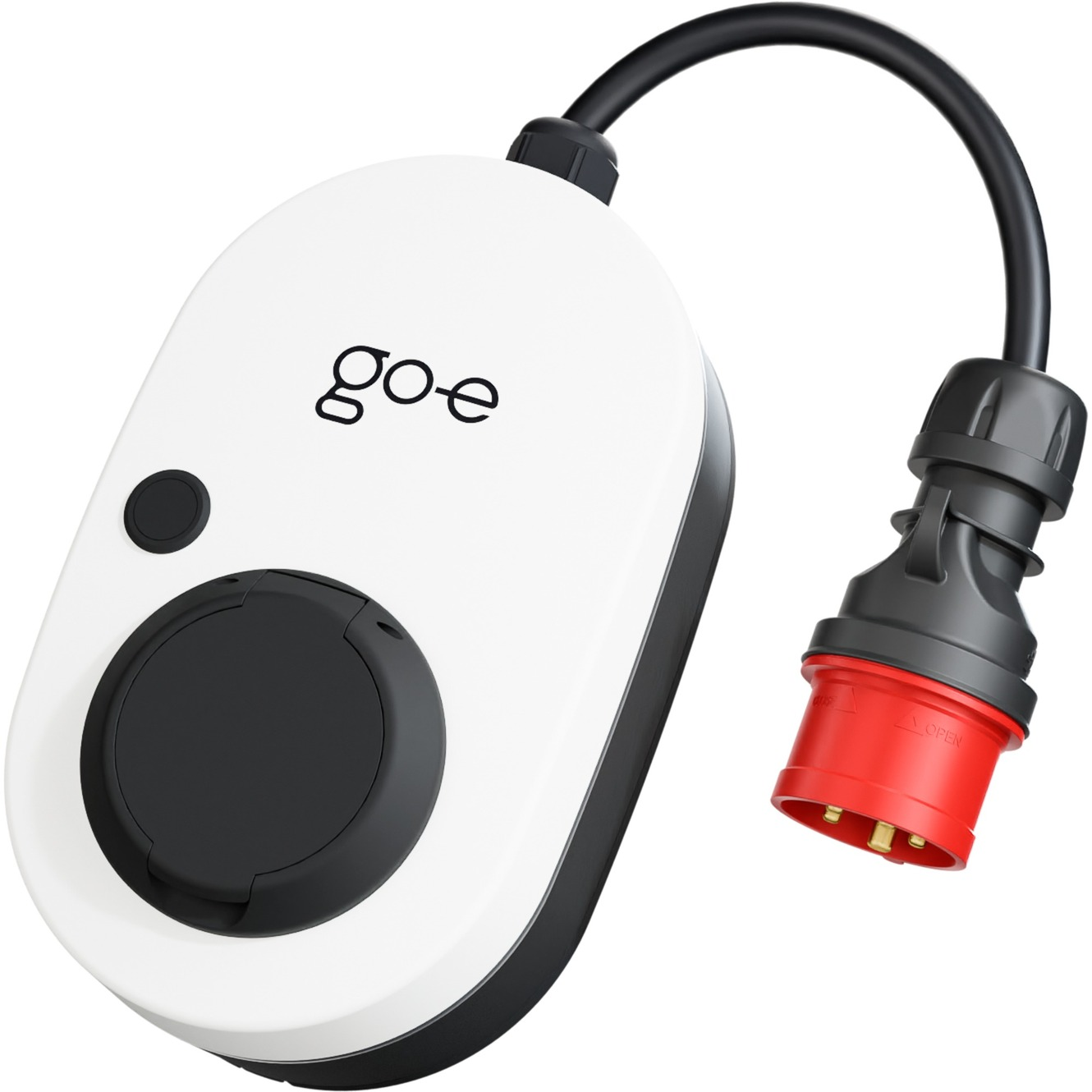 go-e Gemini Flex Elektromos autó fali töltő - Fehér (11kW - 16A / Type-2) (CH-04-11-01)