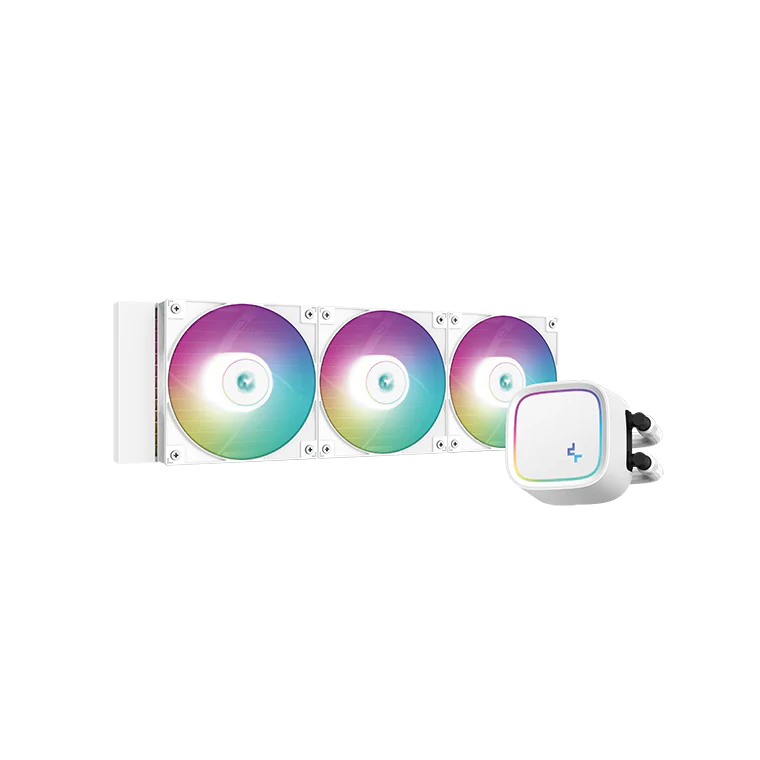 DeepCool LE720 WH 360mm Folyadékhűtés Fehér ARGB (LE720 WH)