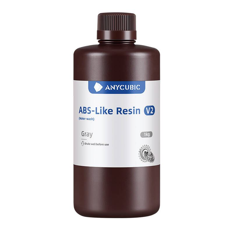 AnyCubic ABS-Like Resin V2 szürke 1kg (SAB2GY-101D) (SAB2GY-101D)